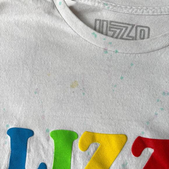 “U R Special” rainbow puff‑print graphic tee white M Unisex - Picture 7 of 9